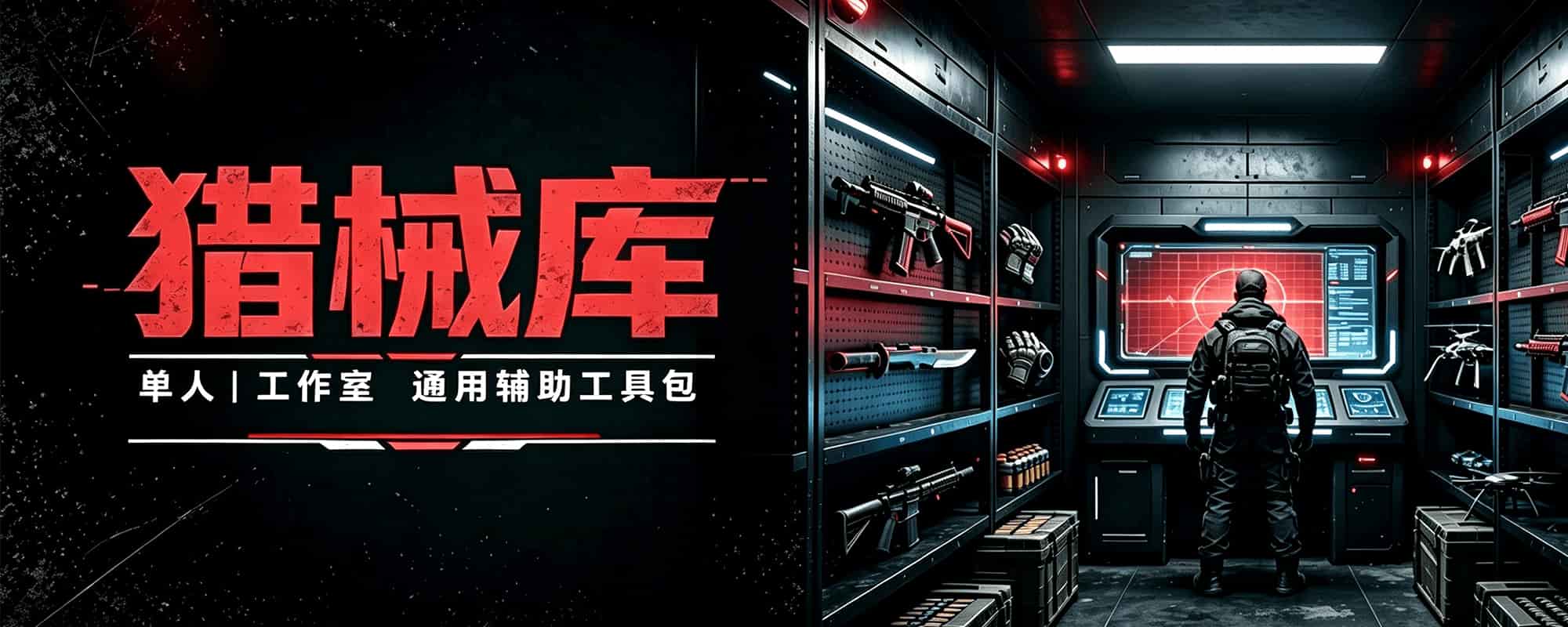 [工具/辅助] 猎械库-    全站配套专属工具资源库，同时适配个人独狼与规...-大白白网创联盟